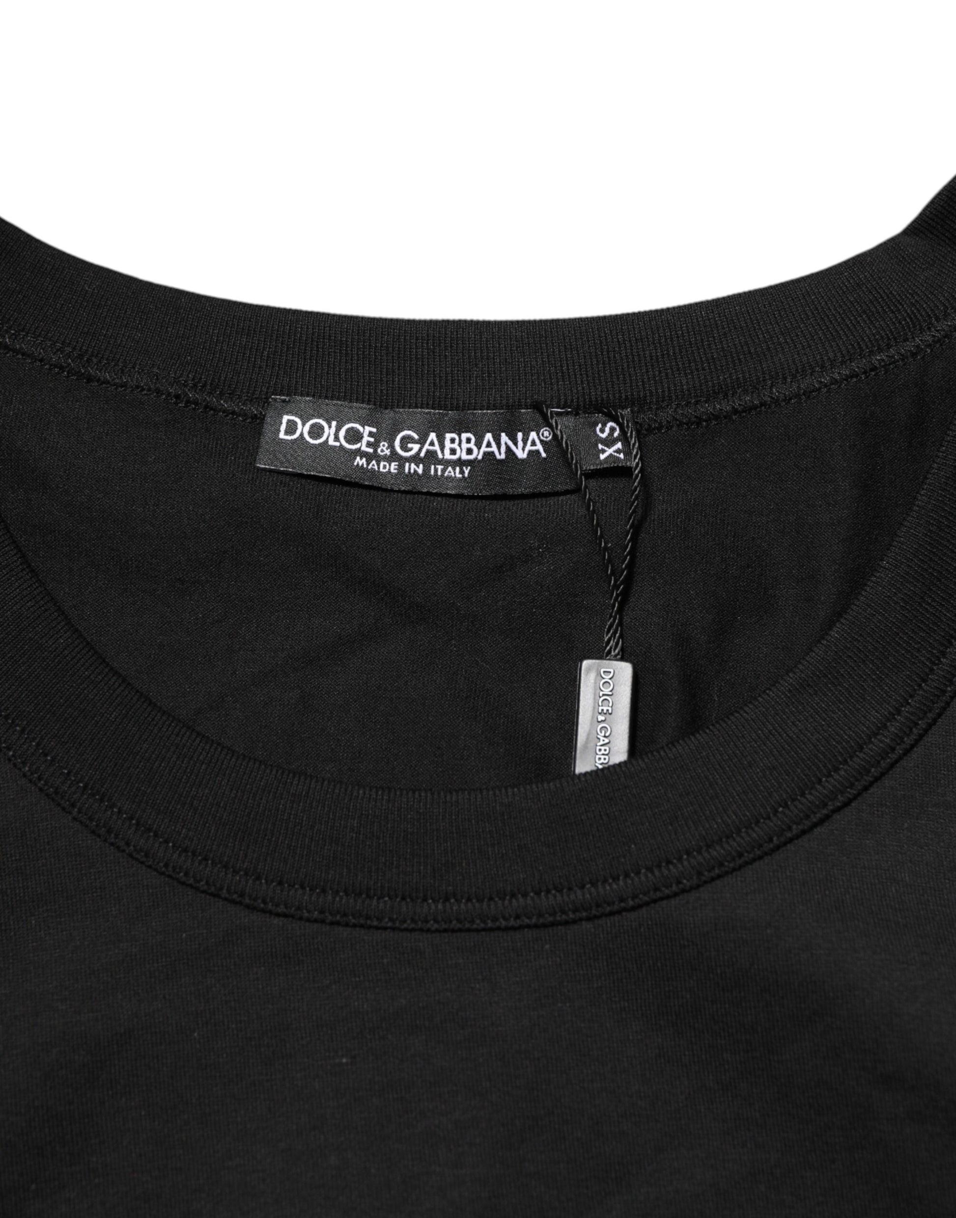 Black Cotton Sleeveless Underwear Men Tank Top