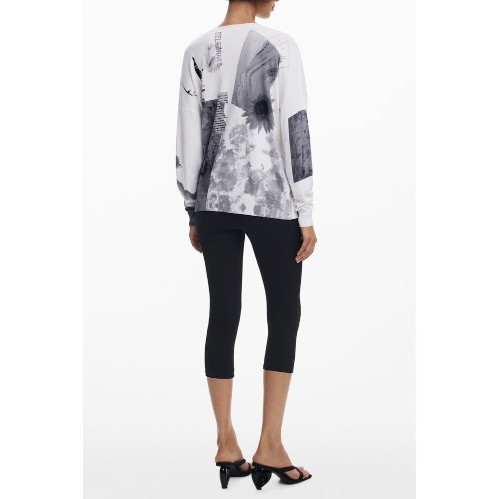 White Viscosa Women's Jersey