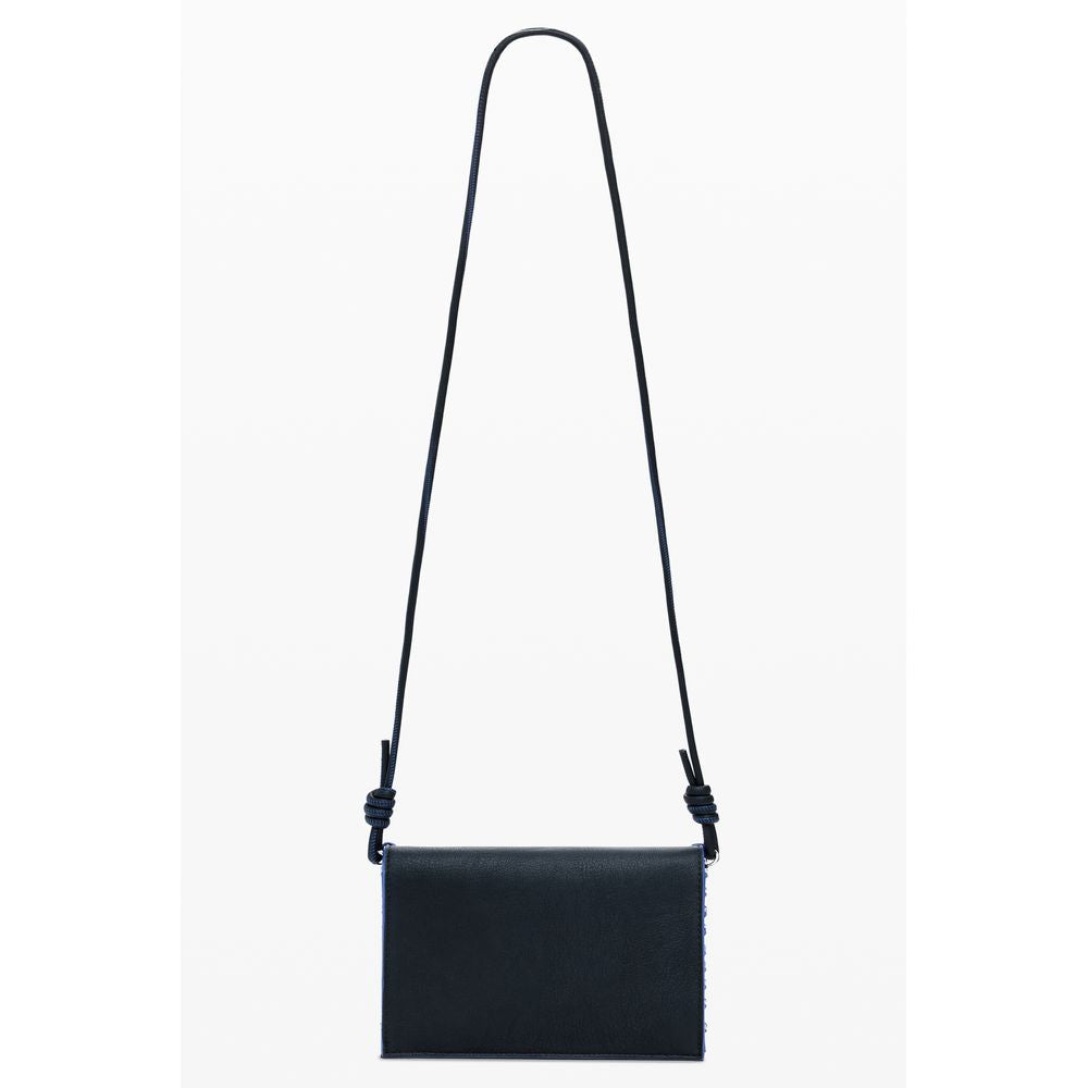 Nero Poliuretano Women Wallet