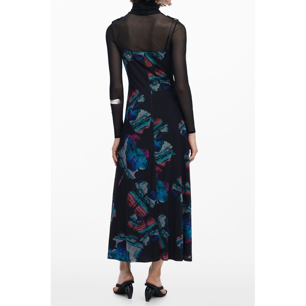 Nero Polyester Woman Dress