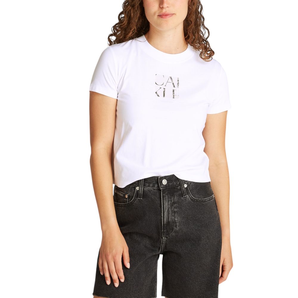 White Recycled Cotton T-Shirt