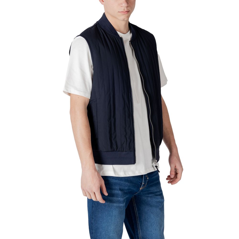 Blue Cotton Bomber