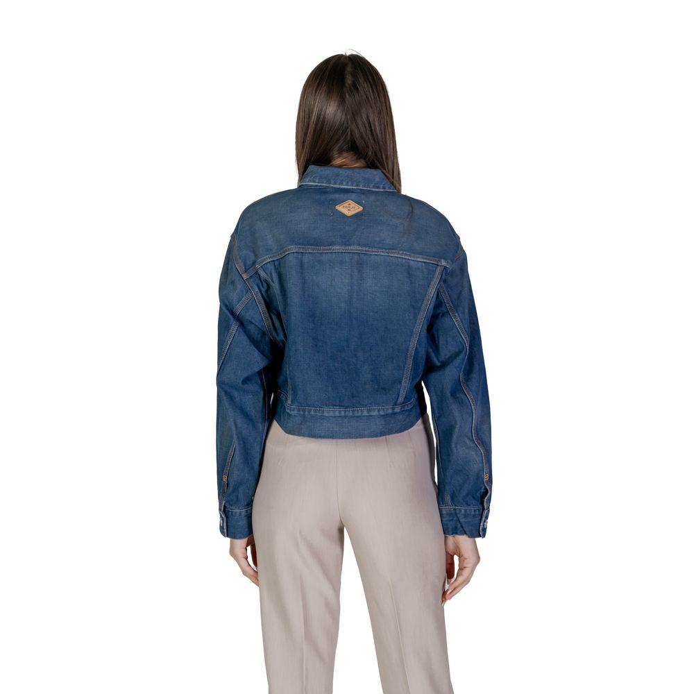 Blue Cotton Denim Jacket