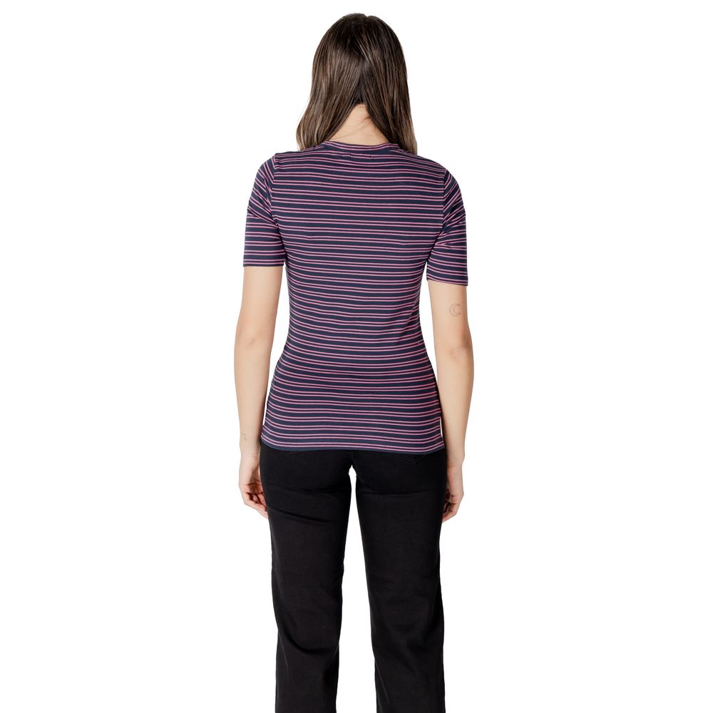 Bicolor Cotton T-Shirt