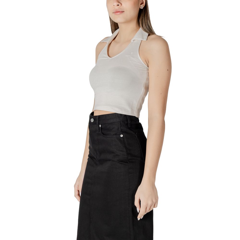 Beige Cotton Top