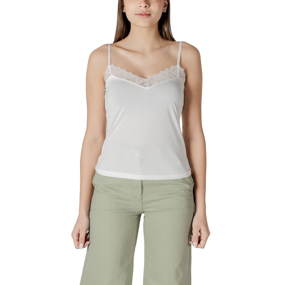 White Modal Tank Tops