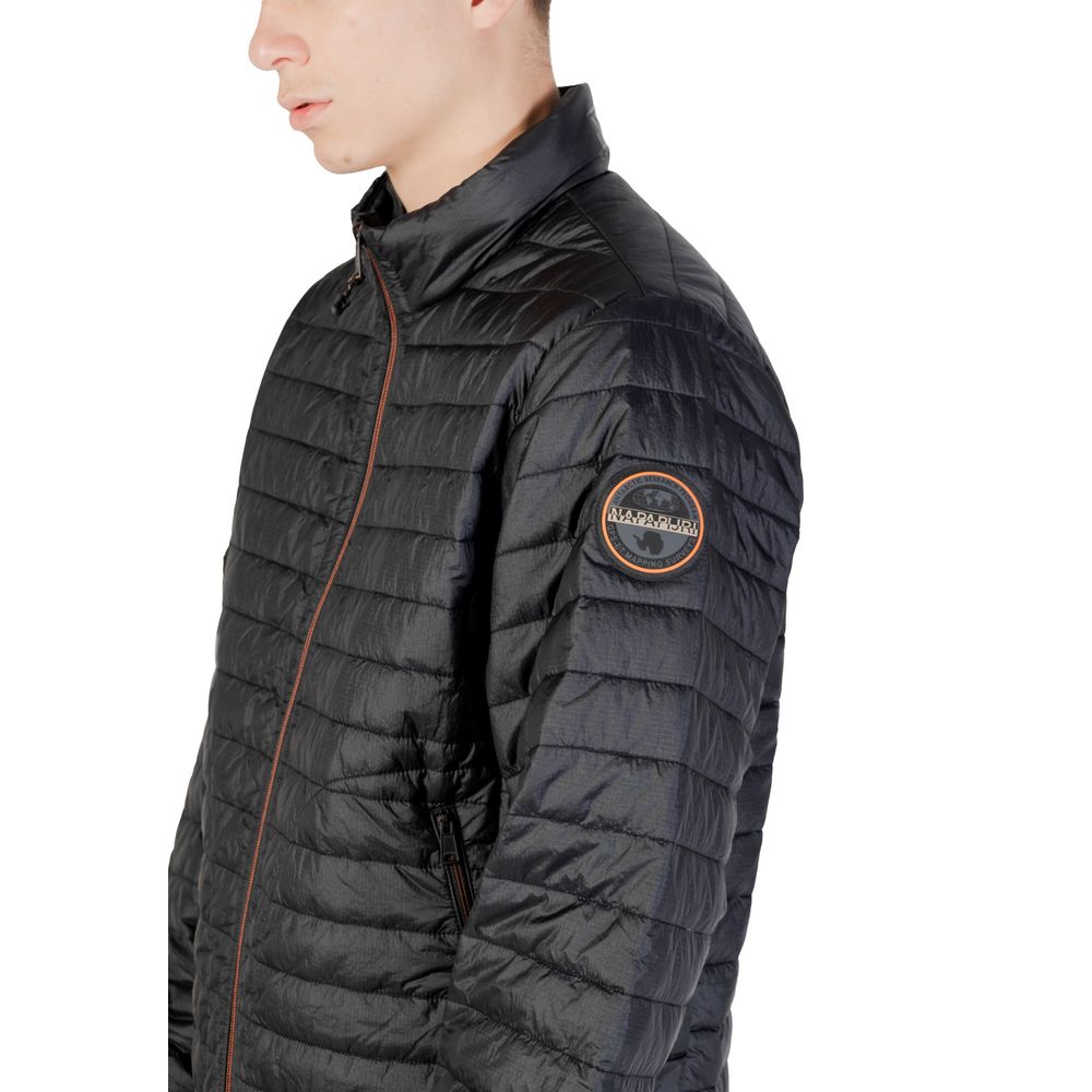 Black Polyamide Coat