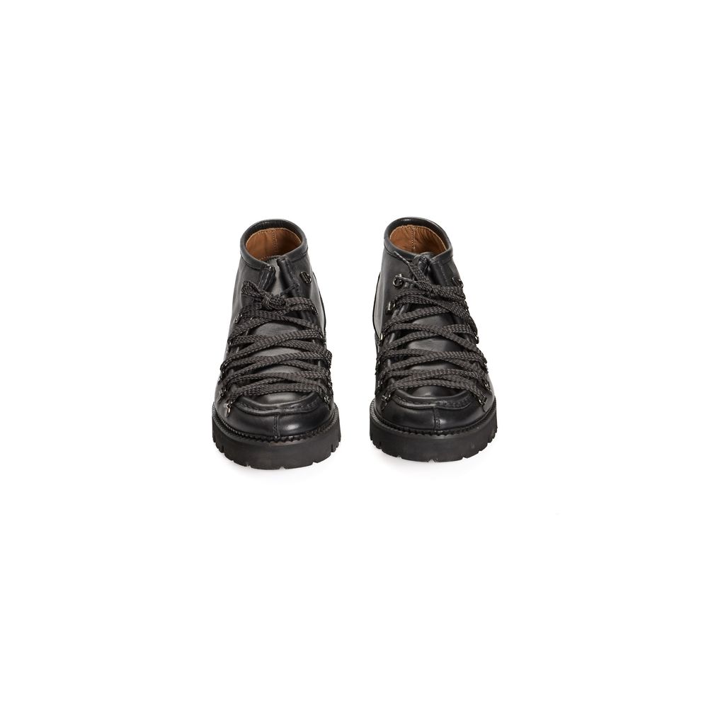 Black Calfskin Men Boot
