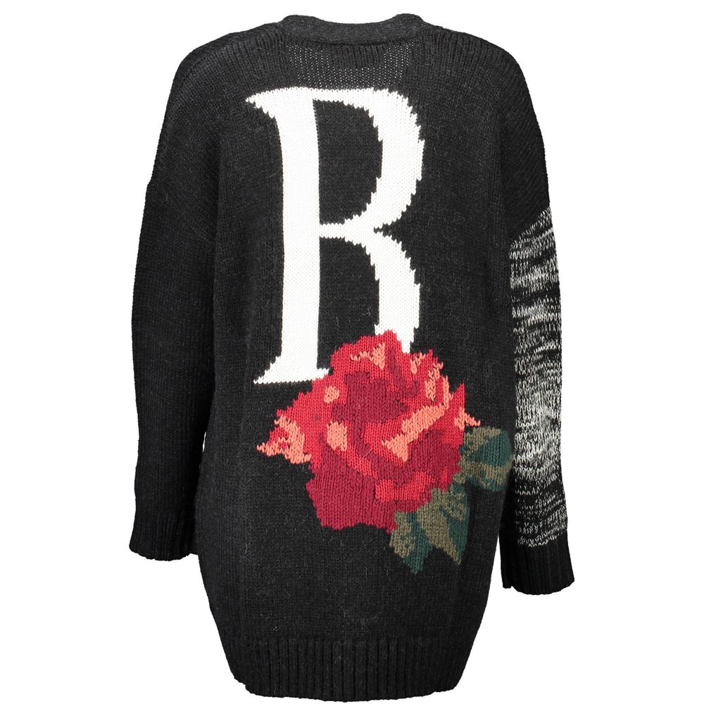 Nero Acrylic Women Cardigan