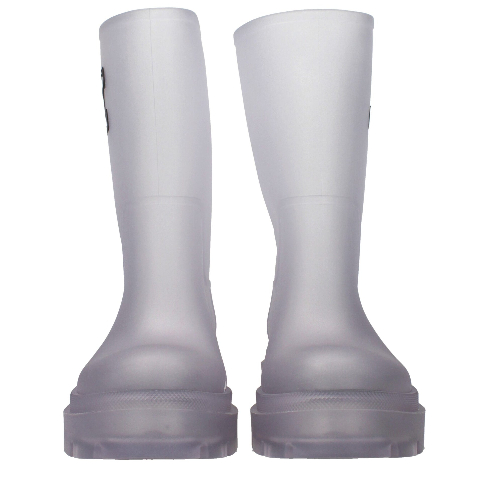 Transparent Pvc Ankle Boots