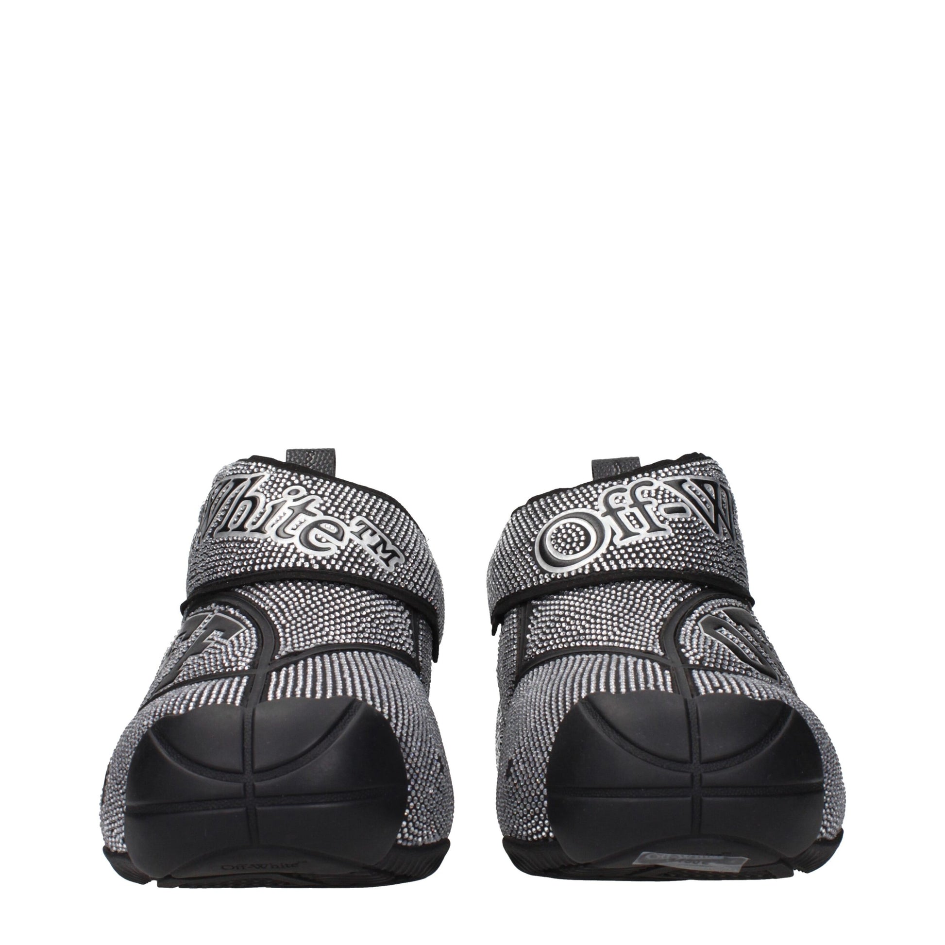 Black Cotton Sneakers