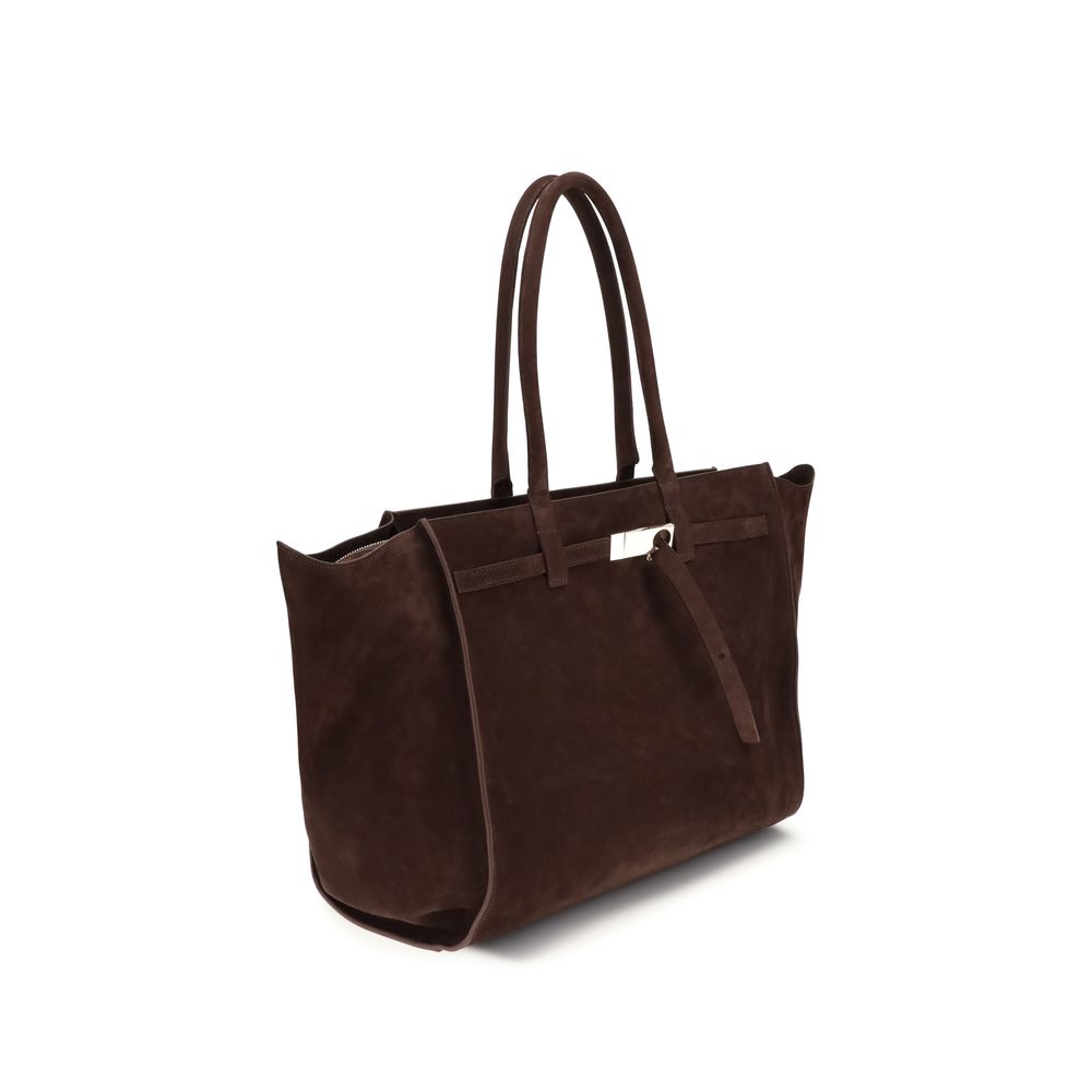 Brown Calf Leather Bos Taurus Shoulder Bag