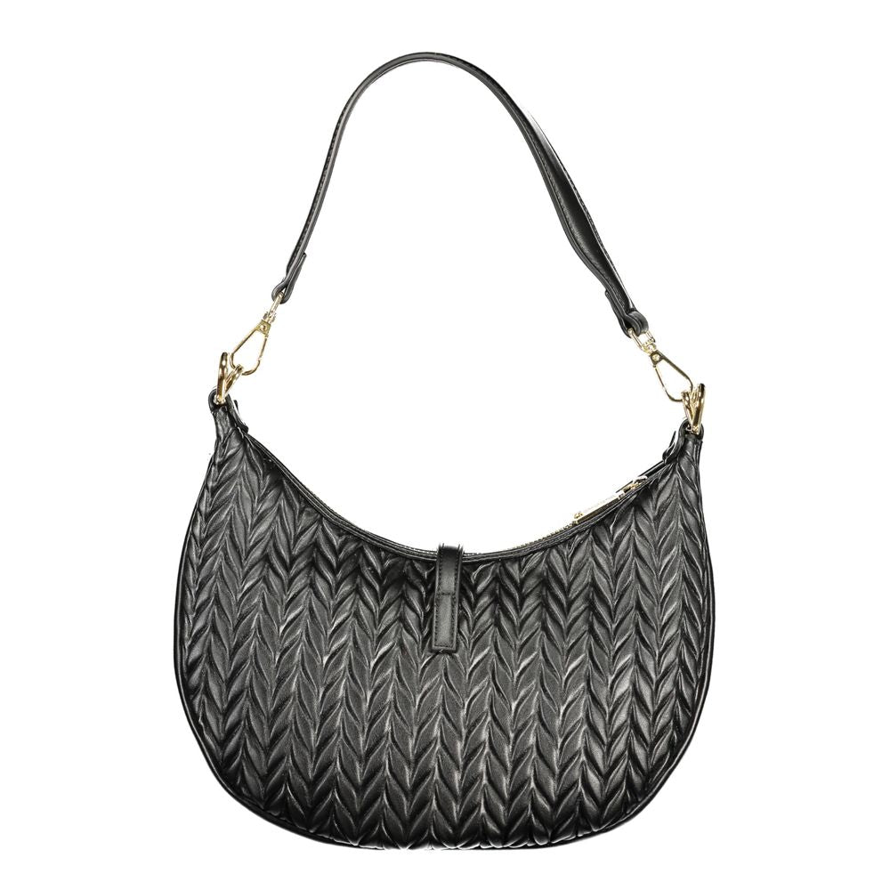 Nero Polyurethane Women's Shoulder Bag