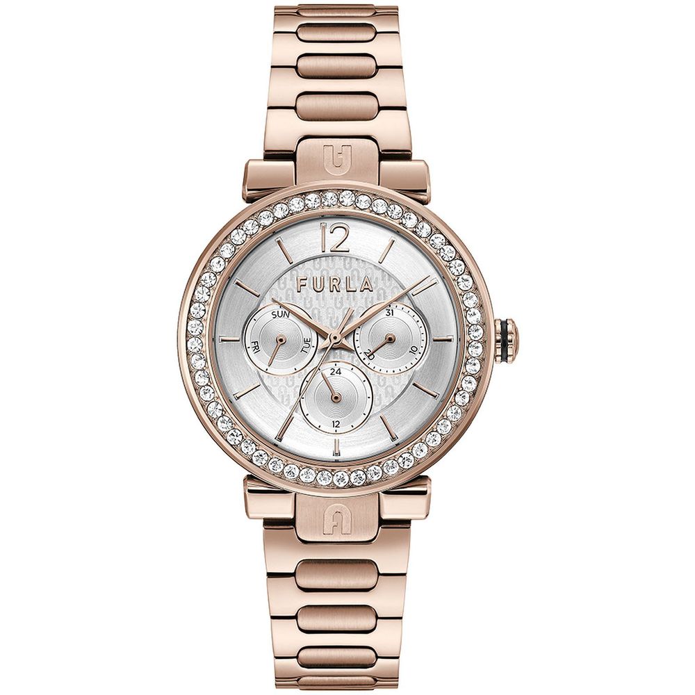 Multicolor Stainless Steel Dress Watch