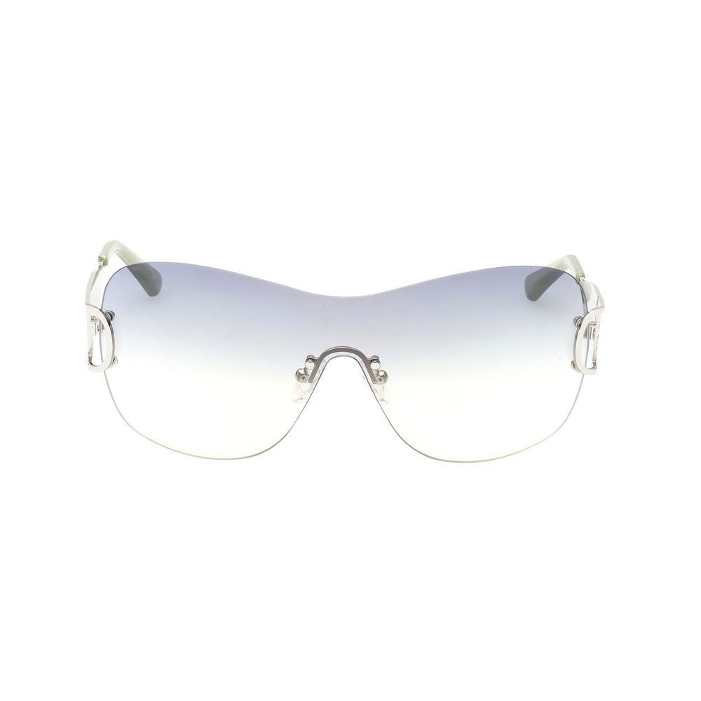 Gray Metal Sunglasses