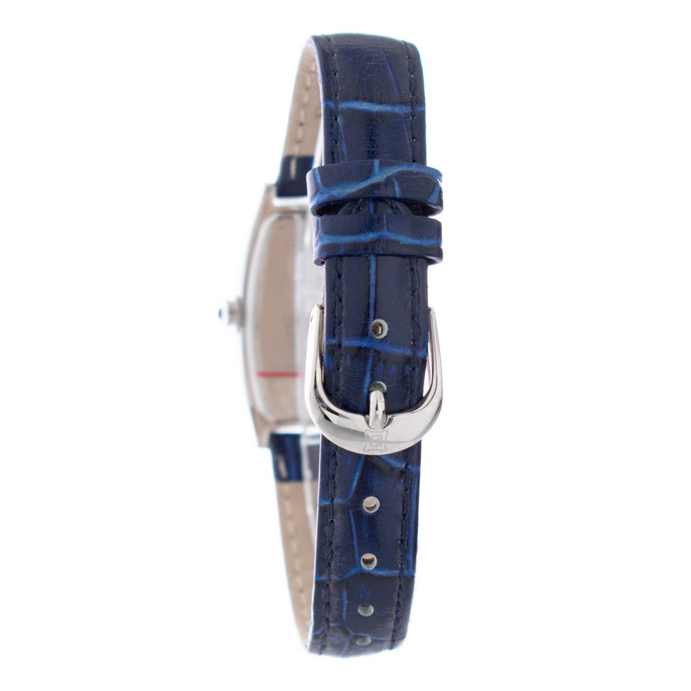 Blue Leather Dress Watch
