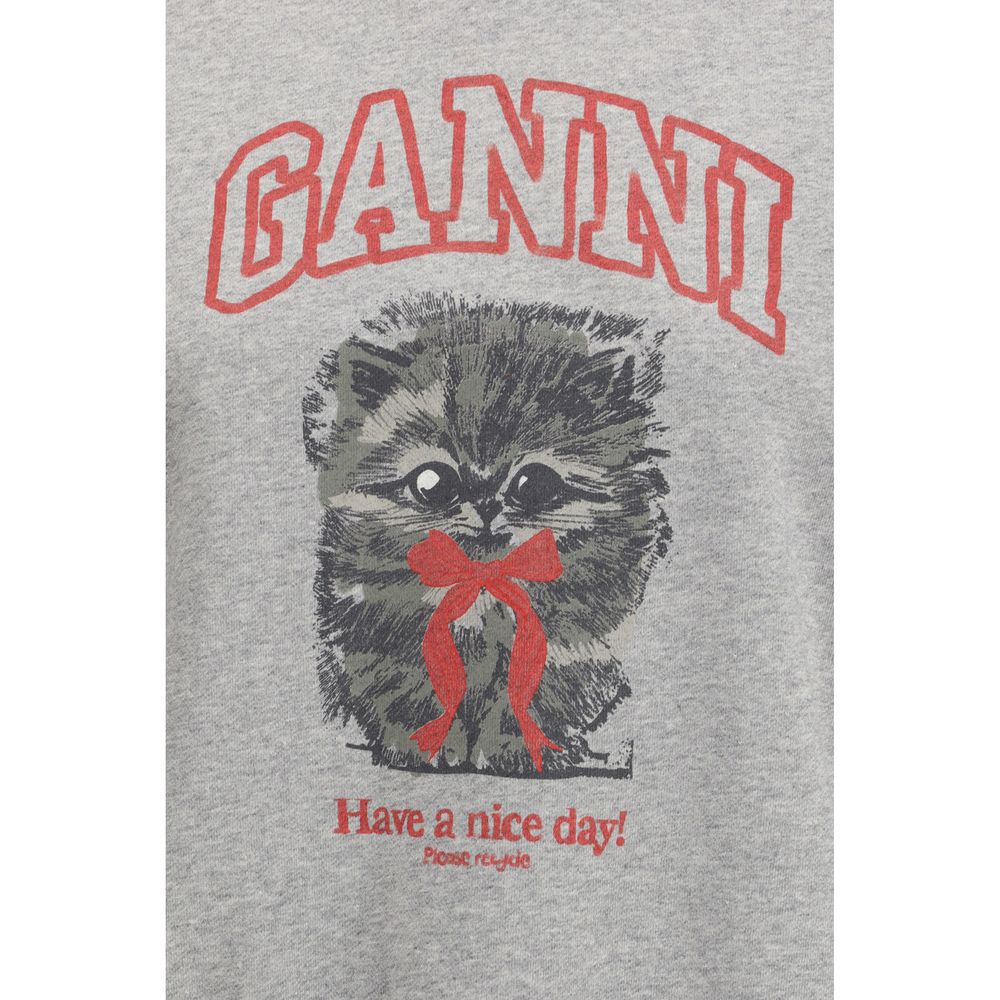Gray Cotton Sweatshirt