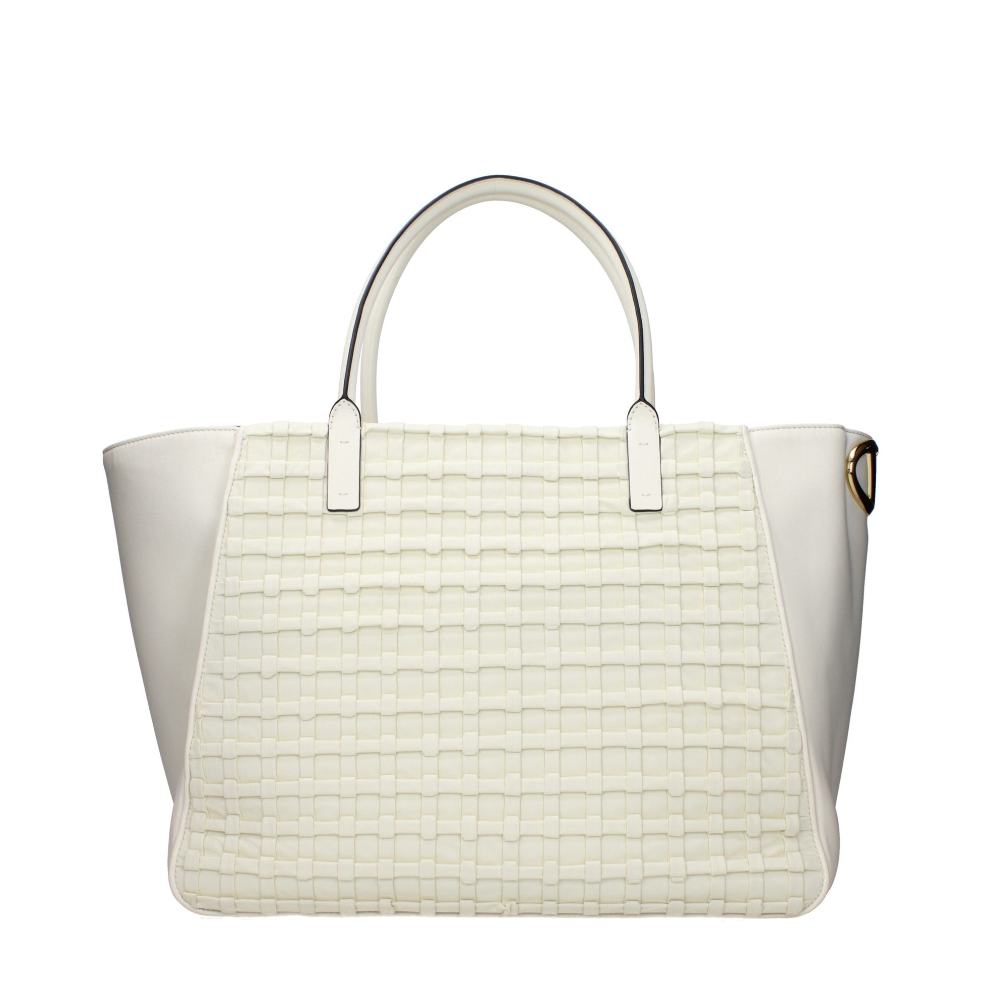 Beige Leather Handbag
