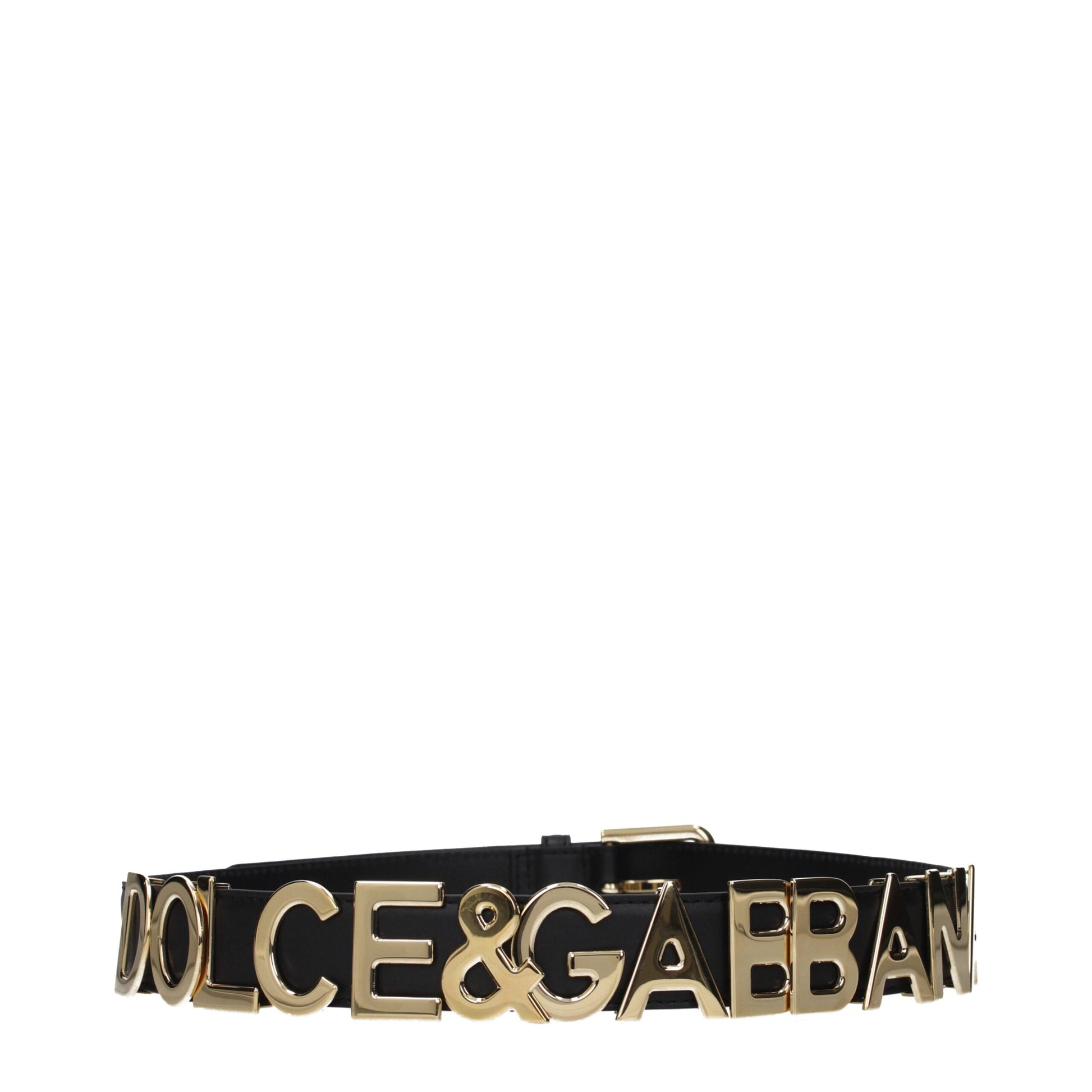 Black Leather Regular Belt