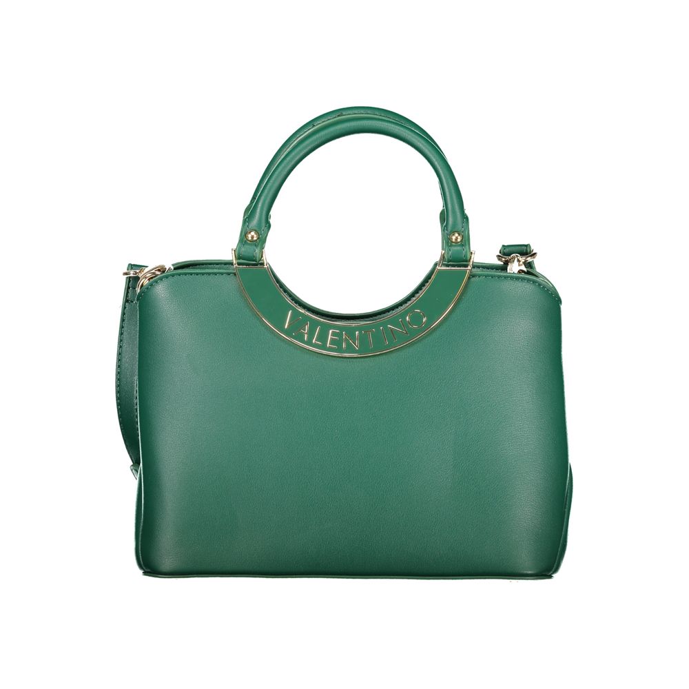Verde Polyurethane Women's Bag with Adjustable Shoulder Strap