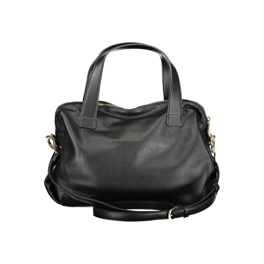 Black Polyurethane Women's Bag