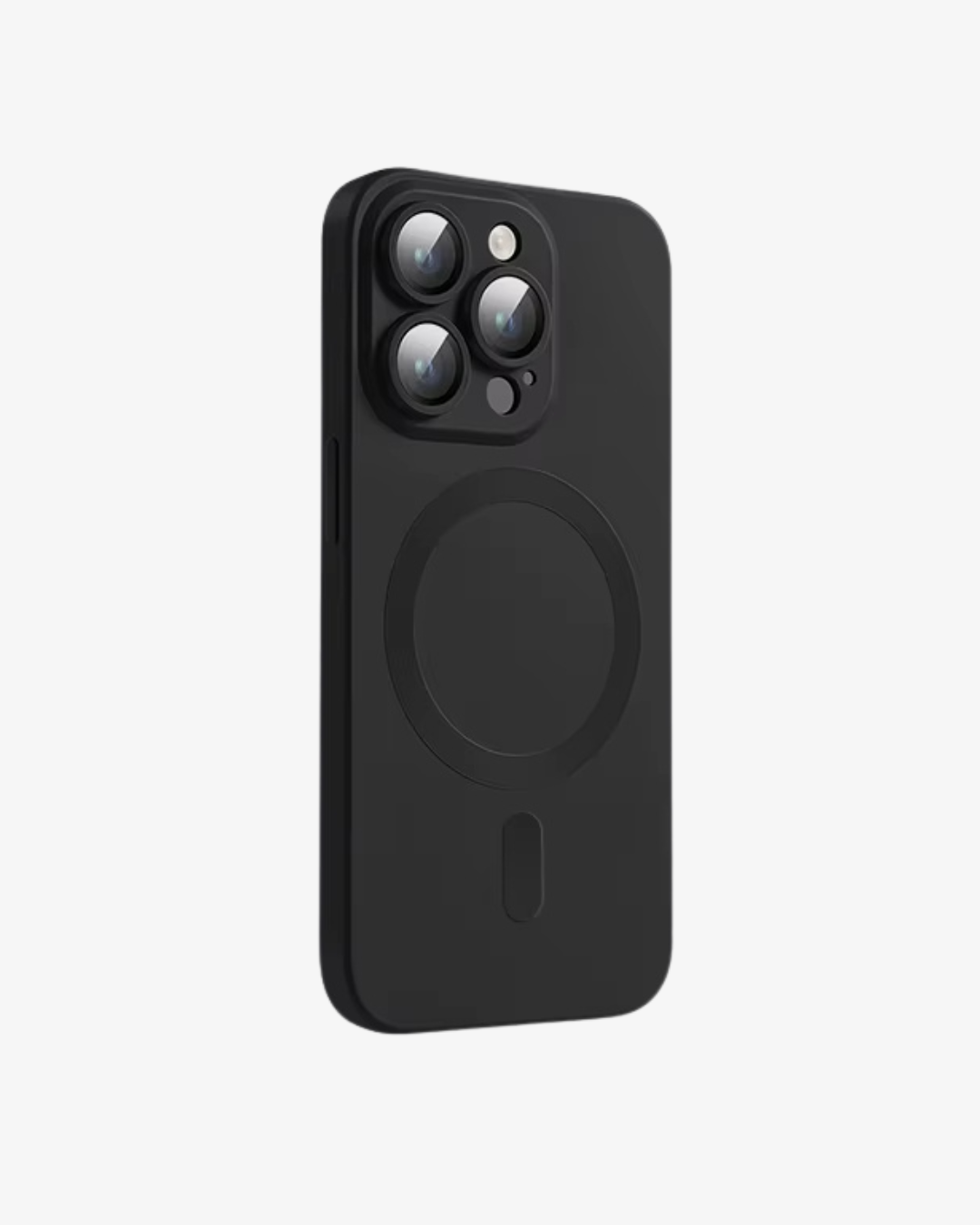 MAGSHIELD Magnetiskt matt silikonskal med MagSafe till iPhone