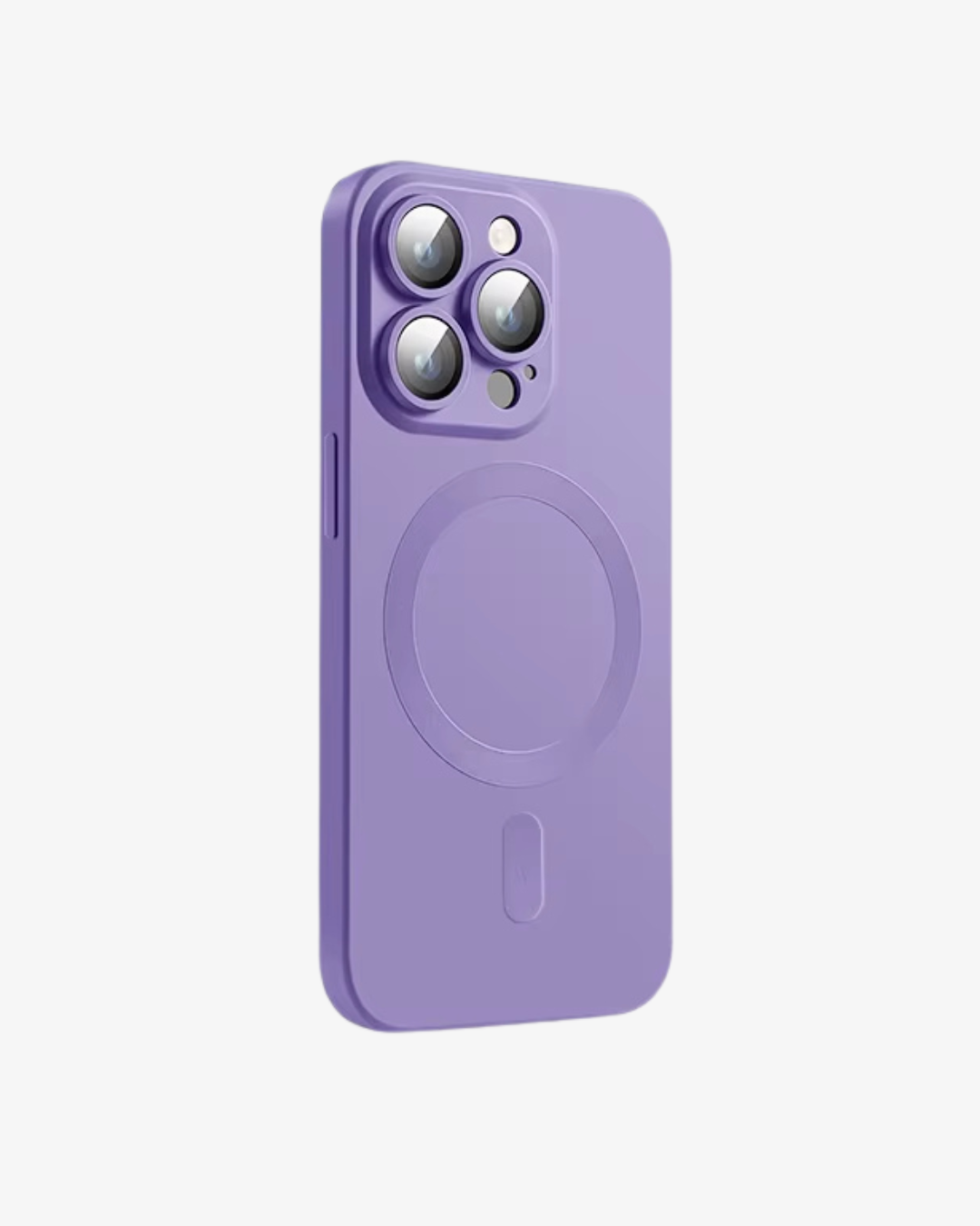 MAGSHIELD Magnetiskt matt silikonskal med MagSafe till iPhone